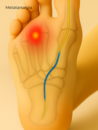 🔴 Plantillas Rojas – Para Fascitis Plantar